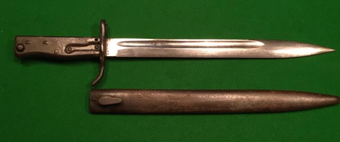 WW1 German Ersatz Bayonet.