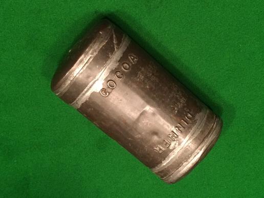 Boer War Iron Ration Tin.