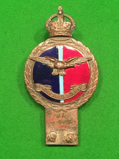 RAF Car Badge.