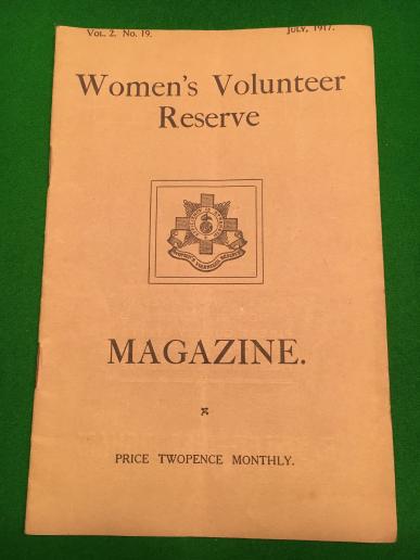 Women's Volunteer Reserve Magazine.