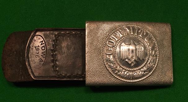 WW2 Wehrmacht Heer Buckle - Unit Marked.