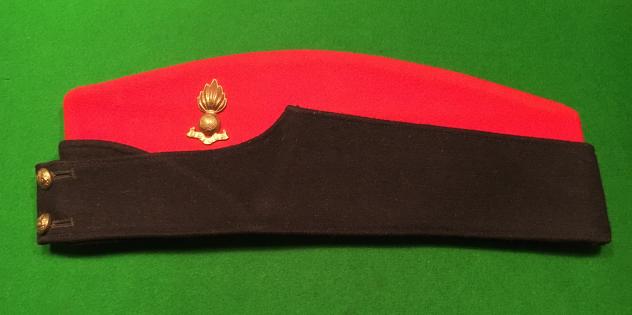 WW2 Royal Artillery Coloured Field Service Cap.