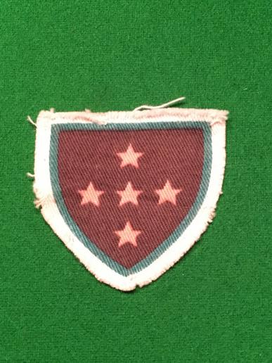 WW2 ATS Southern Command Cloth Formation Sign.