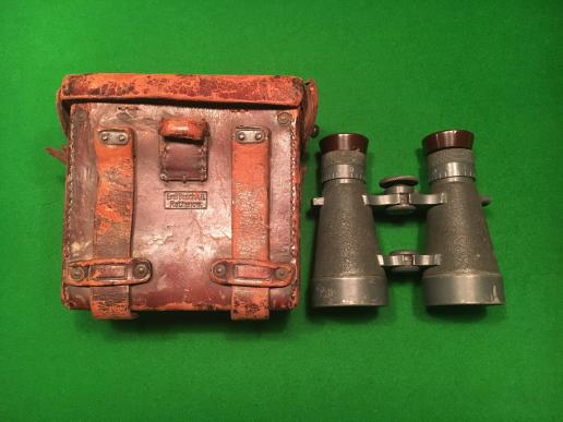 WW1 German Souvenired Binoculars. 