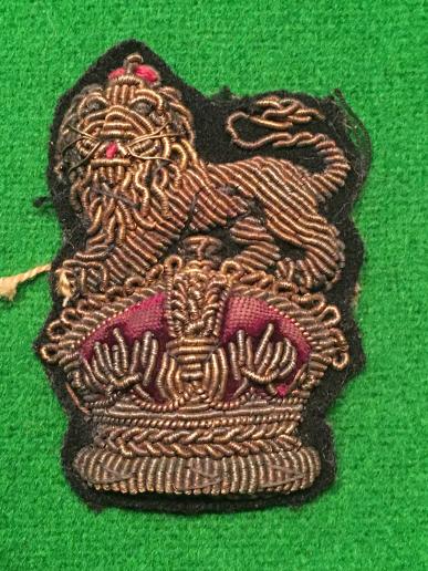 Early Post-Victorian Brigadier's Bullion Cap Badge.