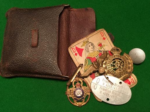 WW2 Souvenir Purse.