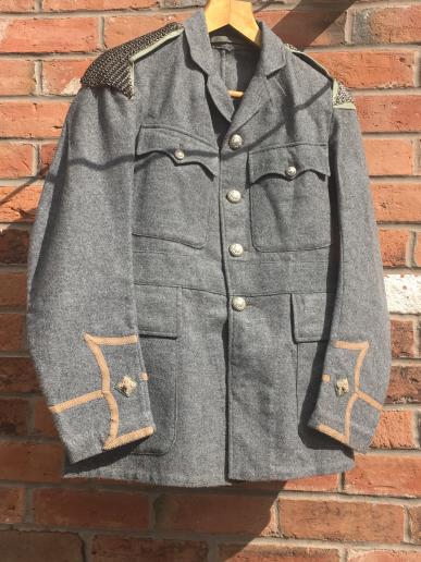 WW1 Period Cambridge University OTC Cavalry Cuff Rank Tunic.