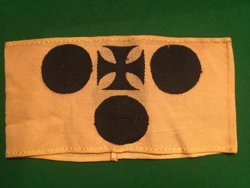 Armband For Blinded German Service Personnel.