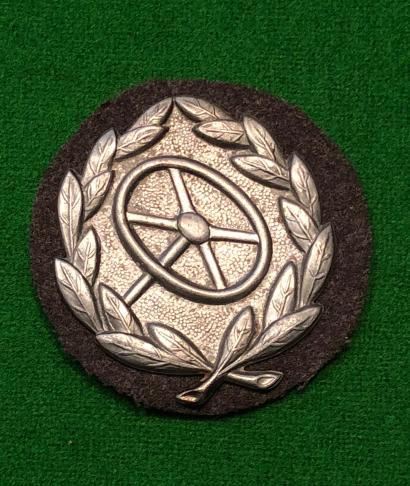 Wehrmacht Silver Class Driver's Award.