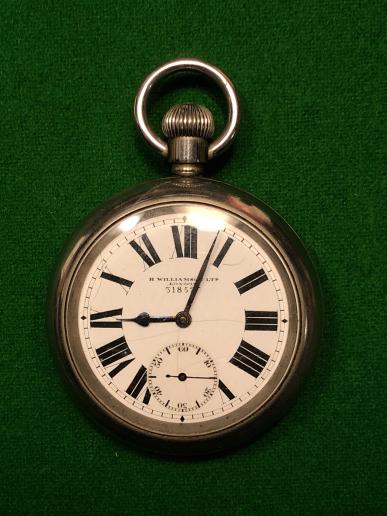 H williamson military pocket watch hot sale