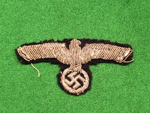 WW2 Kriegsmarine Bullion Cap Eagle.