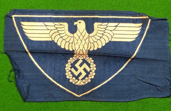 WW2 German Postschutz Sports Vest Eagle.