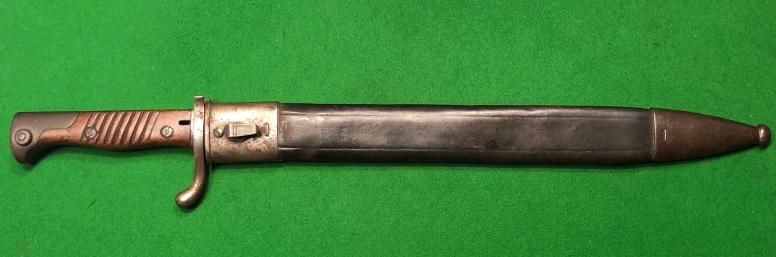 WW1 Imperial German Seitengewehr S98/05aA Bayonet.