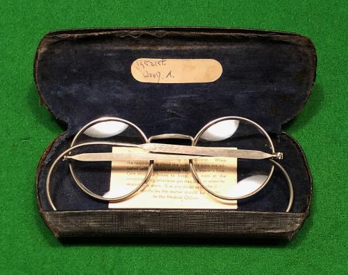 WW2 Issue Gas Mask Spectacles.