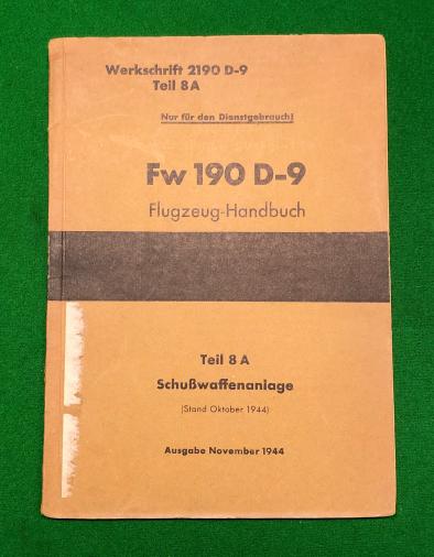 Fw190D-9 Aircraft Handbook - Weapons layout