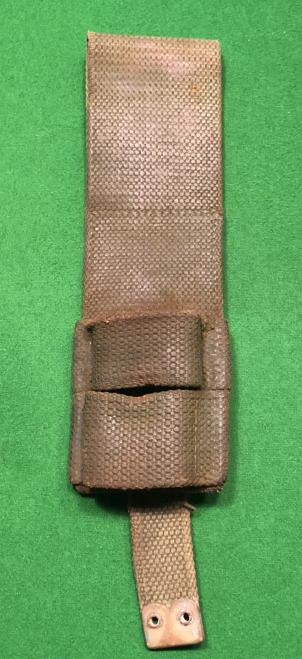 WW1 '08 Pattern Webbing Bayonet Frog with Helve Strap.