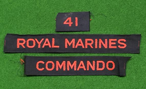 41(RM) Commando shoulder titles. 