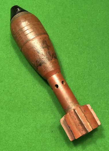 1943 German 5cm Light Infantry Mortar Projectile.