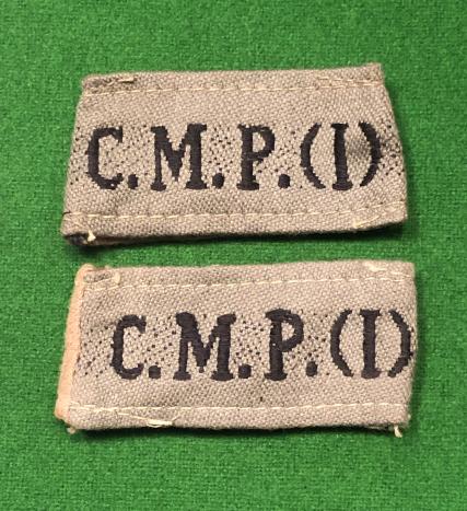 CMP India Slip-on Shoulder Titles.