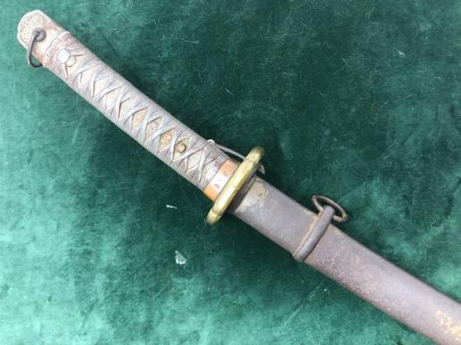 JAPANESE WWII NCO's KATANA SWORD.