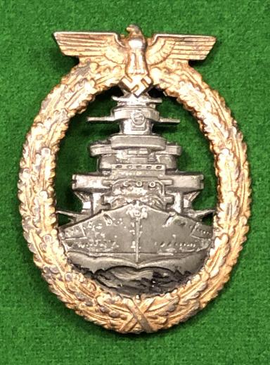 WW2 Kriegsmarine High Seas Fleet Badge.