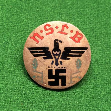 Nationalsozialistische Lehrerbund (NSLB) Lapel Badge.