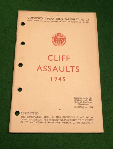 Combined Ops Pamphlet No.24 Cliff Assaults.