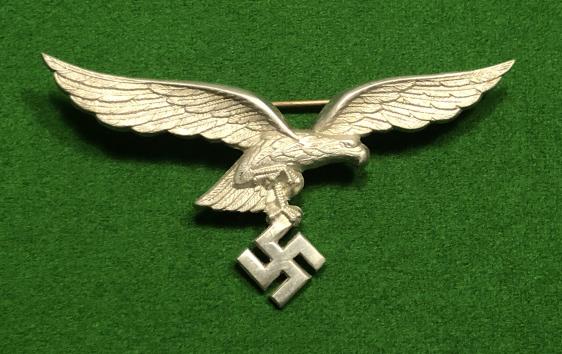 Luftwaffe Lightweight Pin Back Breast Eagle.