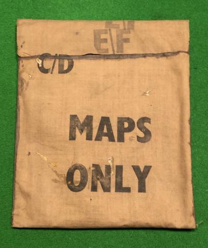 WW2 RAF/Special Forces Escape Map Pouch.