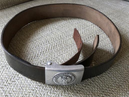 WONDERFUL ORIGINAL AND COMPLETE HJ BELT AND BUCKLE!