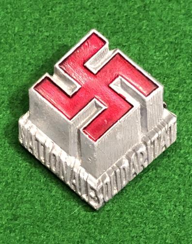 WW2 Third Reich ' National Solidaritat ' Tinny.