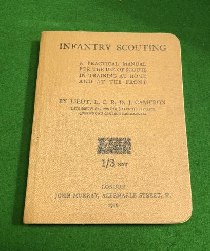 1916 Infantry Scouting Manual.