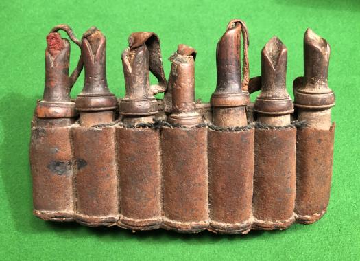 ' Apostle ' bandoleer style ammunition pouch.