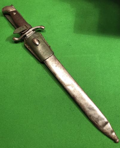 Argentine Model 1909 Artillery Short Sword.