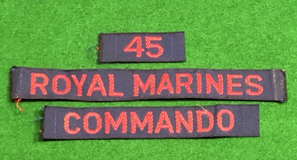 45 (RM) Commando shoulder titles.