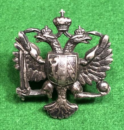 1st ( King's ) Dragoon Guards Silver Cap Badge.