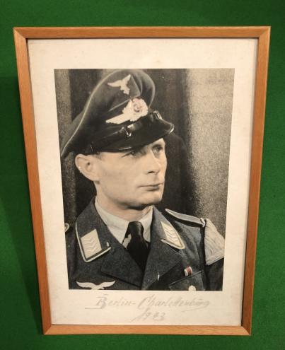 WW2 Luftwaffe Portrait.