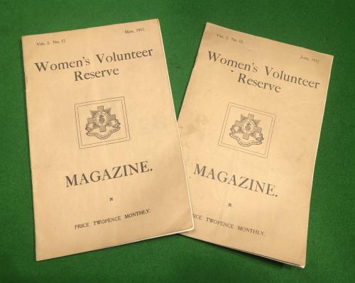 WW1 Women's Volunteer Reserve Magazines.