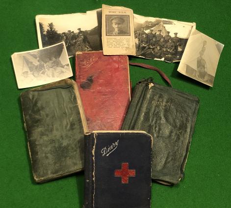 WW1 Diary Grouping - Civil Service Rifles.