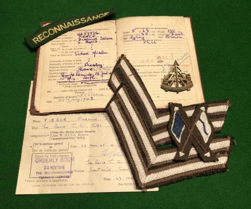 WW2 Reconnaissance Paybook Grouping.