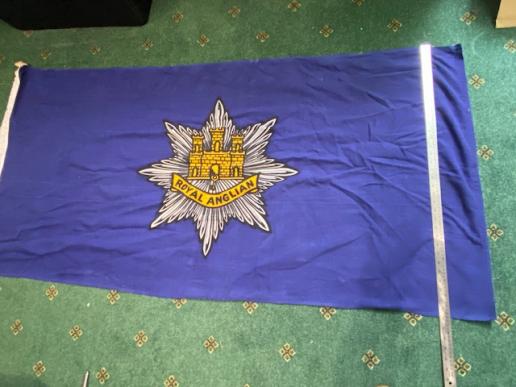 FLAG FOR ROYAL ANGLICAN REGIMENT.