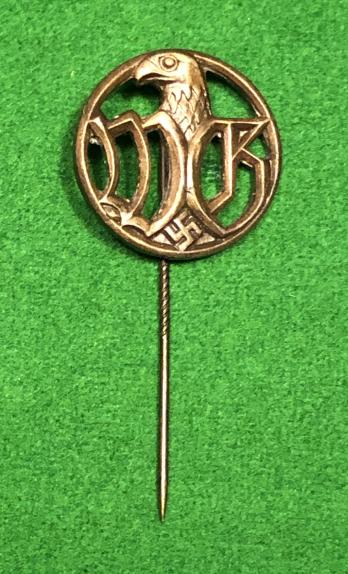 Wehrmacht Civilian Auxiliaries Stickpin in Bronze.