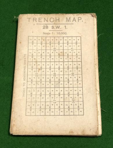 1915 British Trench Map - Poperinghe.