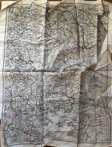 WW2 RAF Escape Map - S1/R1.