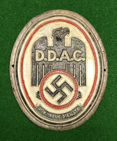 D.D.A.C. Plaque.