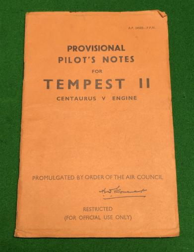 WW2 Pilot's Notes - Tempest II.