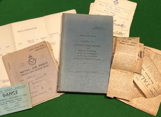 WW2 Logbook Grouping WAAF Nursing Auxiliary.