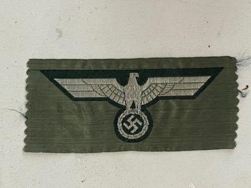 UN-CUT WEHRMACHT BREAST EAGLE.