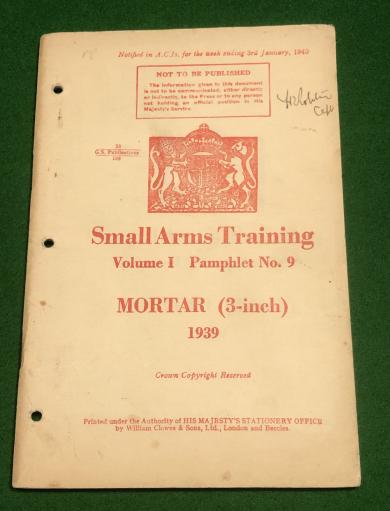 1939 SAT Vol.1 No.9 Mortar ( 3-inch ).