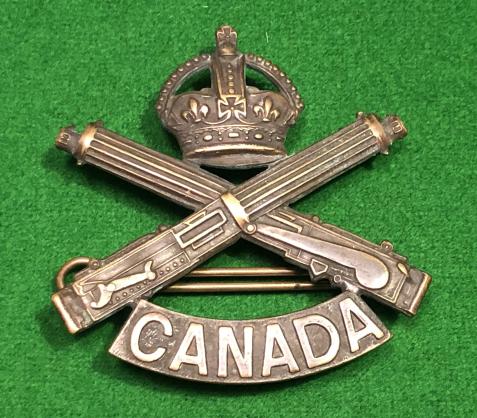 WW1 Canadian Machine Gun Battalion CEF Cap Badge.